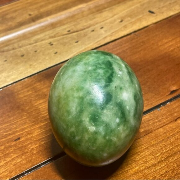 Vintage Marble Alabaster Onyx Home Decor Eggs Hand carved - Picture 8 of 16